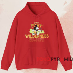 Disney Fort Wilderness T-shirt 2 Disney Fort Wilderness T shirt Red Hoodie