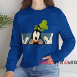 Disney Goofy T-shirt 3 Disney Goofy T shirt Blue Sweatshirt