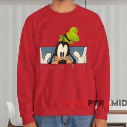 Disney Goofy T-shirt 4 Disney Goofy T shirt Red Sweatshirt