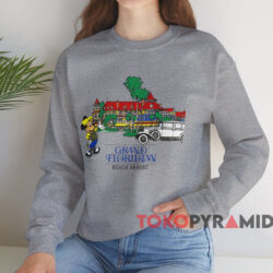 Disney Grand Floridian Beach Resort T-shirt 4 Disney Grand Floridian Beach Resort T shirt Grey Sweatshirt