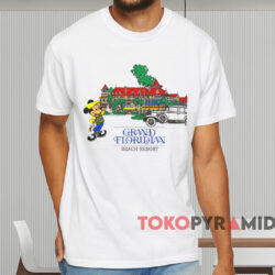 Disney Grand Floridian Beach Resort T shirt White T shirt