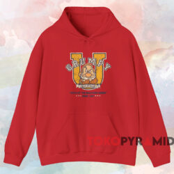 Disney Grumpy University T-shirt 2 Disney Grumpy University T shirt Red Hoodie