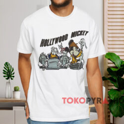 Disney Hollywood Mickey T shirt White T shirt
