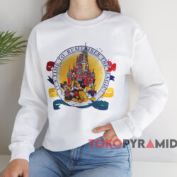 Disney It's Time To Remember The Magic T shirt White Sweatshirt