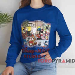 Disney MGM Studios Behind The Scene T-shirt 4 Disney Mgm Studios Behind The Scene T shirt Blue Sweatshirt