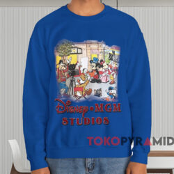 Disney MGM Studios Behind The Scene T-shirt 3 Disney Mgm Studios Behind The Scene T shirt Blue Sweatshirt