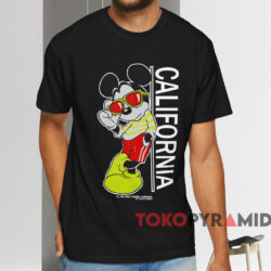 Disney Mickey California T shirt Black T shirt