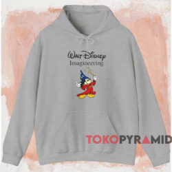 Disney Mickey Imagineering T shirt Grey Hoodie