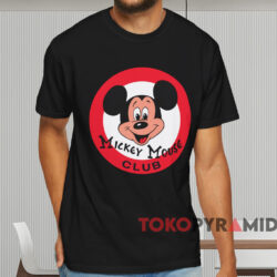 Disney Mickey Mouse Club T shirt Black T shirt