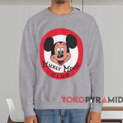 Disney Mickey Mouse Club T-shirt 4 Disney Mickey Mouse Club T shirt Grey Sweatshirt