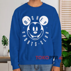Disney Mickey Sports Club T-shirt 4 Disney Mickey Sports Club T shirt Blue Sweatshirt