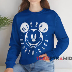Disney Mickey Sports Club T-shirt 3 Disney Mickey Sports Club T shirt Blue Sweatshirt