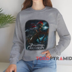 Disney Pirates Of The Caribbean T-shirt 4 Disney Pirates Of The Caribbean T shirt Grey Sweatshirt