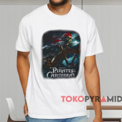 Disney Pirates Of The Caribbean T shirt White T shirt