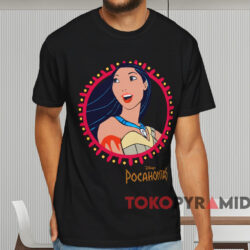 Disney Pocahontas T shirt Black T shirt