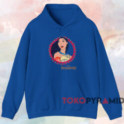Disney Pocahontas T shirt Blue Hoodie