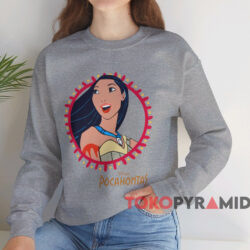 Disney Pocahontas T shirt Grey Sweatshirt