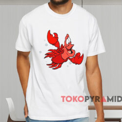 Disney Sebastian The Little Mermaid T-Shirt 1 Disney Sebastian The Little Mermaid T shirt White T shirt