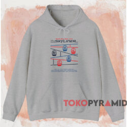 Disney Skyliner Travel The World 2019 T-shirt 2 Disney Skyliner Travel The World 2019 T shirt Grey Hoodie