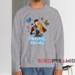 Disney Sleeping Beauty T shirt Grey Sweatshirt