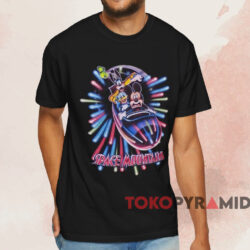 Disney Space Mountain T shirt Black T shirt