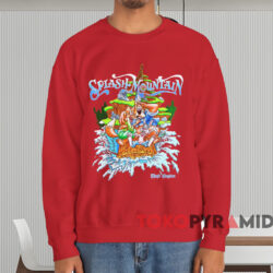 Disney Splash Mountain Magic Kingdom T-shirt 4 Disney Splash Mountain Magic Kingdom T shirt Red Sweatshirt