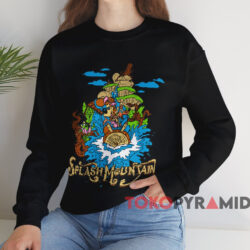 Disney Splash Mountain T-shirt 4 Disney Splash Mountain T shirt Black Sweatshirt