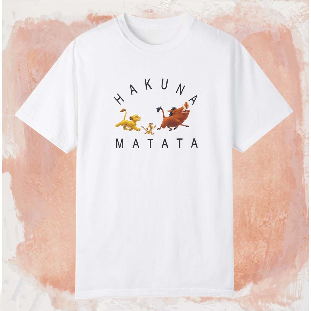 Disney The Lion King Hakuna Matata T shirt TokoPyramid Disney The Lion King Hakuna Matata T shirt TokoPyramid
