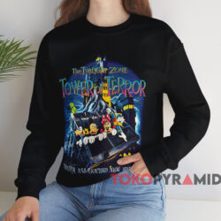 Disney The Twilight Zone Tower Of Terror T shirt Black Sweatshirt