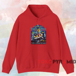 Disney The Twilight Zone Tower Of Terror T shirt Red Hoodie