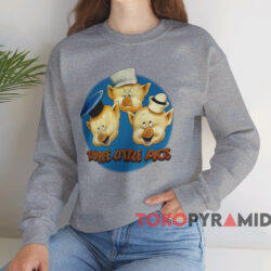 Disney Three Little Pigs T-shirt 3 Disney Three Little Pigs T shirt Grey Sweatshirt
