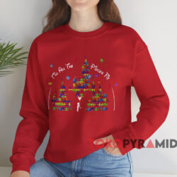 Disney Till All The Pieces Fit T-shirt 4 Disney Till All The Pieces Fit T shirt Red Sweatshirt