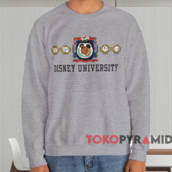 Disney University T-shirt 4 Disney University T shirt Grey Sweatshirt