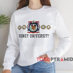 Disney University T-shirt 3 Disney University T shirt White Sweatshirt