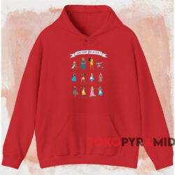 Princess Disney Who Runs The World T-shirt 2 Disney Who Runs The World T shirt Red Hoodie