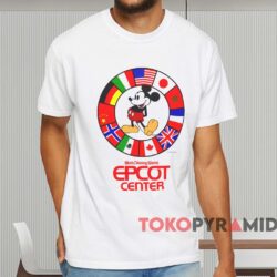 Disney World Epcot Center Mickey Mouse T shirt White T shirt