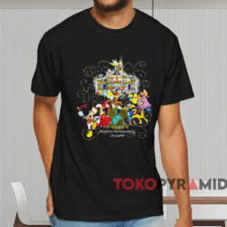 Disneyland 50th Anniversary Happiest Homecoming On Earth T shirt Black T shirt