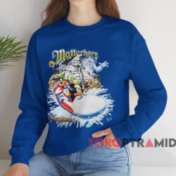 Disneyland Matterhorn T-shirt 3 Disneyland Matterhorn T shirt Blue Sweatshirt