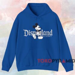 Disneyland Resort Mickey Mouse T-shirt 2 Disneyland Resort Mickey Mouse T shirt Blue Hoodie