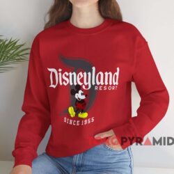 Disneyland Resort Since 1955 T-shirt 4 Disneyland Resort Since 1955 T shirt Red Sweatshirt