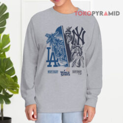 Dodgers Vs Yankees 2024 World Series Shirt 4 Dodgers Vs Yankees 2024 World Series Long sleeved