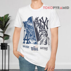 Dodgers Vs Yankees 2024 World Series White T shirt