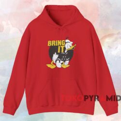 Donald Duck Bring It T shirt Red Hoodie