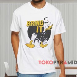 Donald Duck Bring It T-shirt 2 Donald Duck Bring It T shirt White T shirt