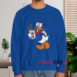 Donald Duck Christmas Candy T-shirt 4 Donald Duck Christmas Candy T shirt Blue Sweatshirt
