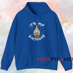 Donald Duck It's My Birthday T-shirt 2 Donald Duck It's My Birthday T shirt Blue Hoodie