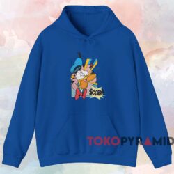 Donald Duck Pop Angry T-shirt 2 Donald Duck Pop Angry T shirt Blue Hoodie