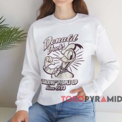 Donald Duck Quacking People Up Since 1934 T-shirt 4 Donald Duck Quacking People Up Since 1934 T shirt White Sweatshirt
