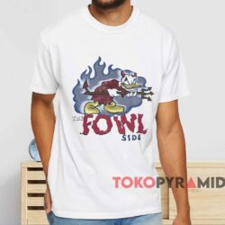 Donald Duck The Fowl Side T shirt White T shirt