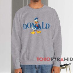 Donald Duck Unisex T-shirt 3 Donald Duck Unisex T shirt Grey Sweatshirt